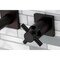 Kingston Brass KS6025DX Wall Mount Tub Faucet, Oil Rubbed Bronze KS6025DX - alternate 4